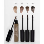 ASTRA Make-up Geisha Brows tusz do brwi makijaż edamaris brąz wytrzymały kolor silikonowa szczoteczka