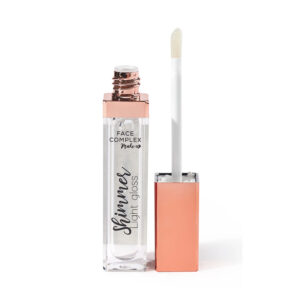 Face Complex Shimmer Light Gloss 01 (rozświetlacz z efektem rozświetlenia i lustrzanym odbiciem) błysk makijaż usta wytrzymała edamaris