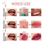 Lakerain Peel Off Lip Liner Tattoo Waterproof Konturówka makijaż edamaris usta różne kolory wytrzymała tatuaż