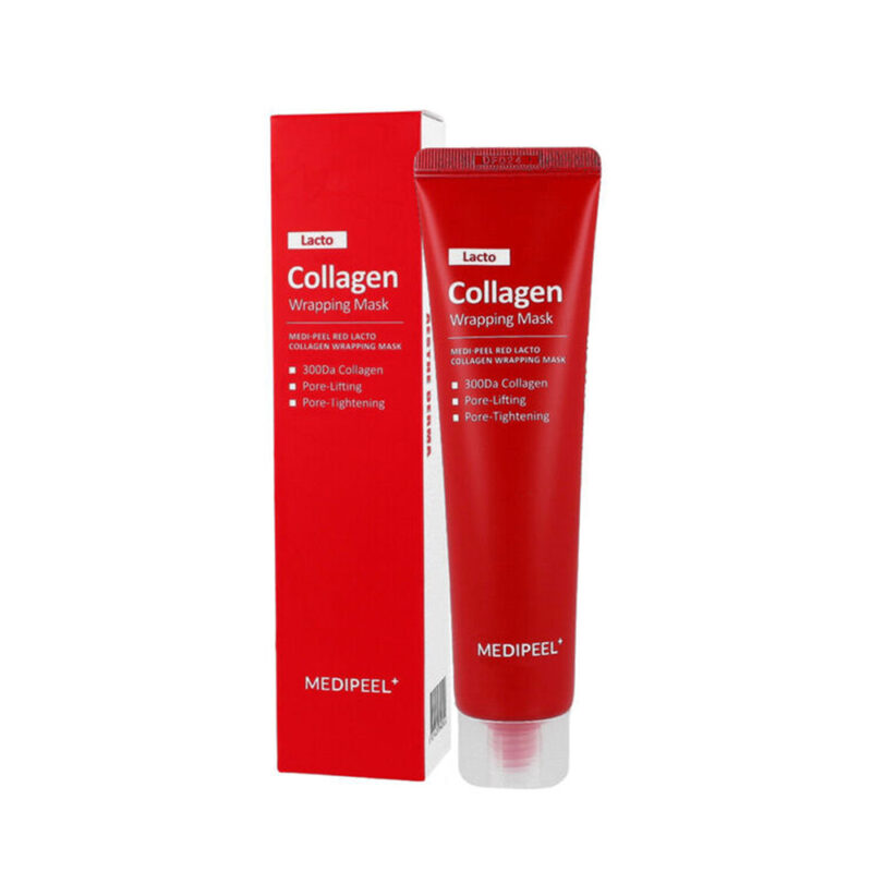 Maseczka przeciwstarzeniowa do twarzy z kolagenem Medipeel dojrzała skóra tłusta naczyniowa rutyna spa prezent edamaris edamaris sucha odmładzająca