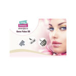 Pasek sztucznych rzęs 5D czarne makijaż wieczorowe dzień noc wytrzymałe edamaris naturalny efekt