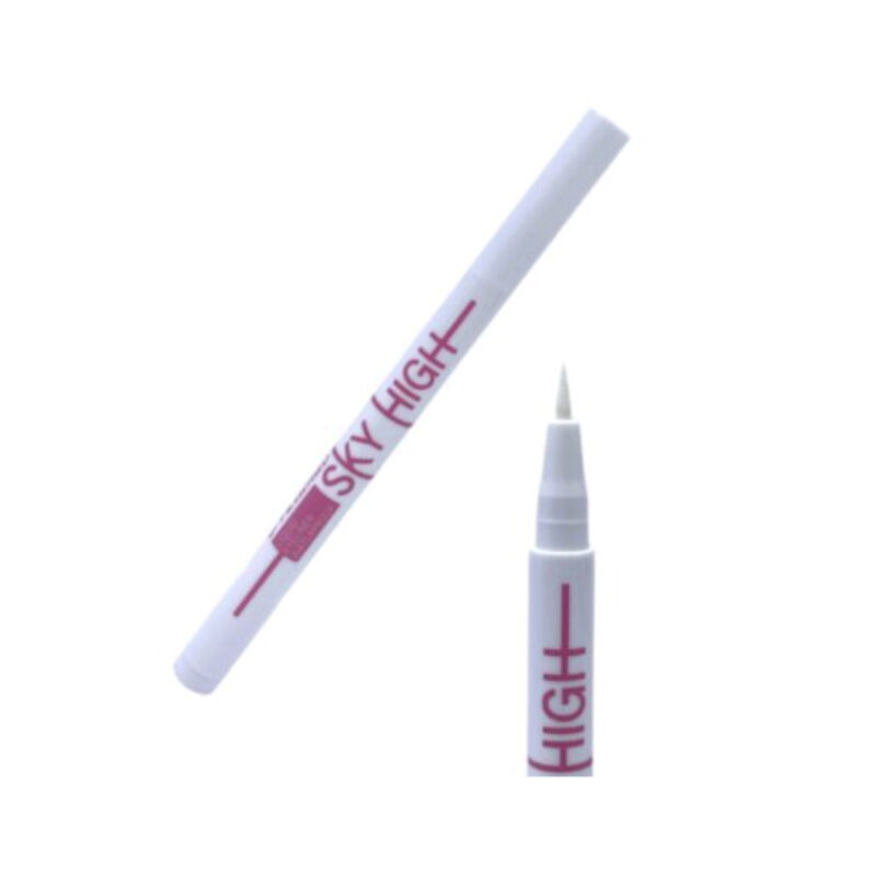 Sky High Waterproof White Fiber Eyeliner oczy makijaż edamaris długotrwały biały charakteryzacja