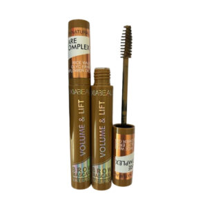 Tusz Mascara do brwi Wodoodporna Jasny Brąz makijaż edamaris kolory szczoteczka