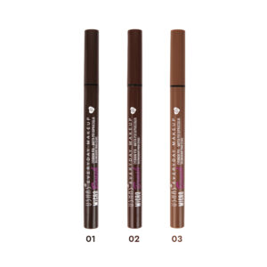 USHAS Everyday Makeup Micro Brush Pisak do brwi makijaż edamaris marker długotrwały precyzyjny brąz kolory odcienie