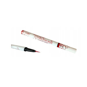 USHAS Eyeliner metaliczny glitter fiolet W Pisaku precyzyjny makijaż edamaris oczy