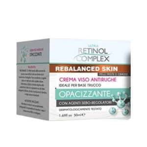 Ultra Retinol Complex Crema Viso Antirughe Opacizzante 50 ml krem skóra makijaż rutyna noc dzień edamaris