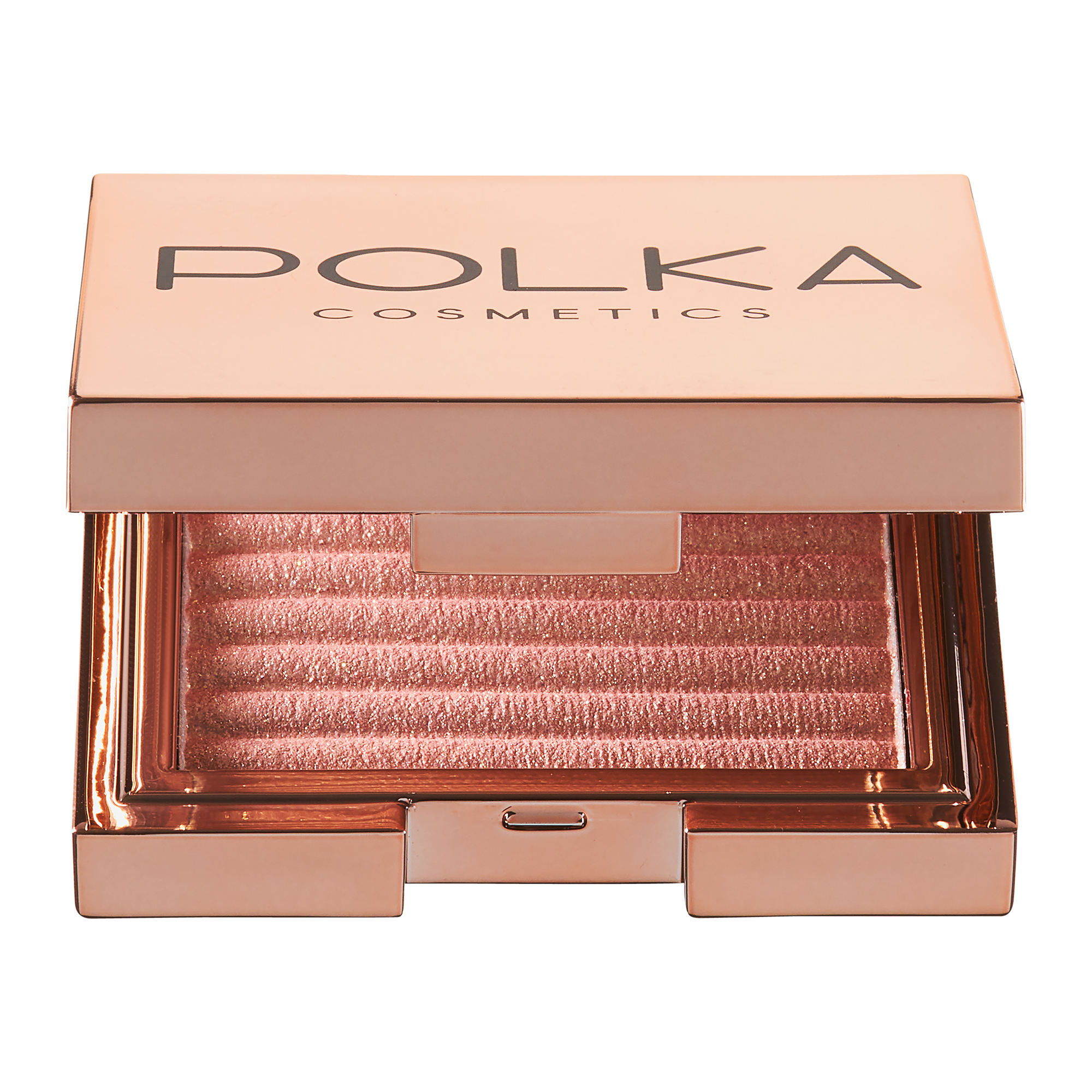 Różowy rozświetlacz do makijażu w kamieniu Baby Pink Polka Cosmetics
